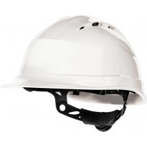Casque De Chantier Ventilé Blanc Quartz Up - Delta Plus