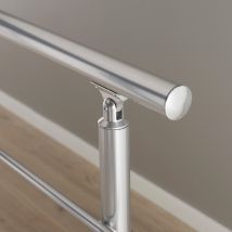 Garde-corps En Aluminium Anodisé Argent Rondo