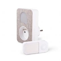 Carillon Sans Fil & Pile Sone + Stylé - Scs Sentinel - Bricoman