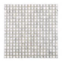 Mosaique 30 X 30 Cm Marbre Blanc Poli