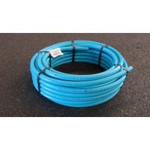 Tube D'Alimentation En Per Pe-xa Nu Bleu Ø20 Couronne De 25 Mètres