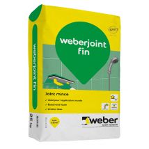 Colle Et Joint Gris Ciment 25 Kg Weber.joint - Weber - Bricoman