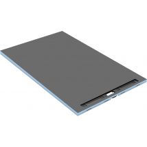 Receveur De Douche À Carreler L.160 X L.100 Cm Ep.5 Cm - Wedi Fundo Riolito Neo - Tecnomat