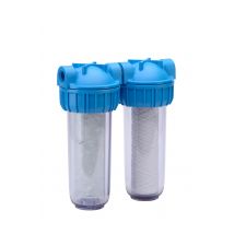 Porte Filtres Double Anti Calcaire Et Impuretés - Bricoman