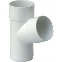 Culotte 67.30° Pvc Blanc Diam.80 Mm - Girpi