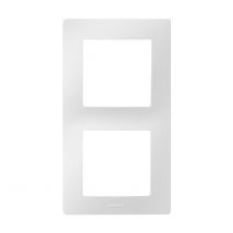 Plaque Double Blanc Caly/nora - Bricoman