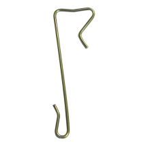 700 Crochets Ardoise Agrafe Inox 17%, Ø2.4, 10cm - Bricoman