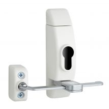 Boîtier Entrebâilleur Fenêtre Blanc - Bricoman