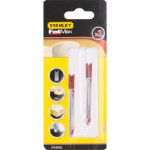 2 Lames De Scie Sauteuse Bois 2 X 75 Mm - Stanley - Bricoman