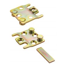 Support De Poteau En Acier Anodisé Noir - Bricoman