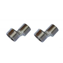 Lot De 2 Raccords Excentrés Réglables