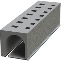 Coffre En Polystyrène Tunnel Enduit Pour Volet Roulant H.28 X L.120 Cm Polystycoffre - Soprofen