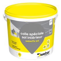 Colle Carrelage En Pâte Gris D2 Pour Sol Intérieur 8 Kg - Weberfix Sol Weber