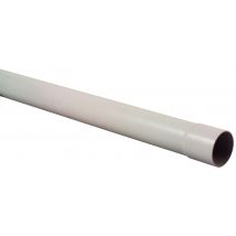 Tuyau De Descente Pvc Gris Diam.80 Mm Long.2,8 M - Girpi