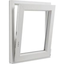 Fenêtre Pvc H.75 X L.60 Cm Oscillo-battant 1 Vantail Tirant Gauche Blanc - Tecnomat