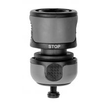 Raccord Plastique + Stop 15 Mm - Fitt