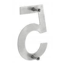 Chiffre 5 En Inox À Visser H.100 Mm - Thirard