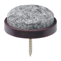 Patins Feutre À Clouer Diam.20 Mm 8 Pièces - Hettich