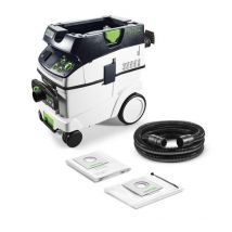 Aspirateur De Chantier Ctm 36 E Ac-lhs Cleantec - Festool - Bricoman