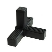 Connecteur 4 Voies Tube Carré 25 X 25 X 1,5 Mm