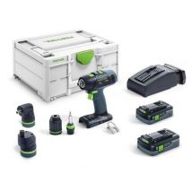 Perceuse Visseuse Sans Fil T 18+3 Hpc 4,0 I-set - Festool - Bricoman