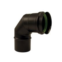 Coude 87° Pour Poêle À Granules De Bois