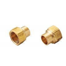 Manchon Femelle 26x34 (1") Ø28 A Souder Visser