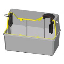 Fosse Toutes Eaux Béton Préfiltré 4000 L - Sebico