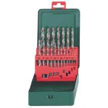 Coffret Forets À Métaux Hss-g Métal Et Acier 19 Pièces - 627153000 Metabo - Bricoman