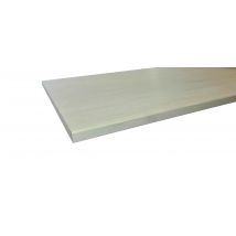 Plan De Travail Lamellé Collé Abouté Arrondi L.2500 X P.650 X Ép.26 Mm - Bambou Naturel - Bricoman