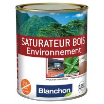 Saturateur Bois Environnement Teinte Gris Vieilli 0,75 L - Blanchon