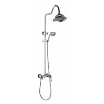 Colonne De Douche Chromée Leeds2 - Bricoman