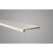 Surplinthe De Rénovation Mdf Blanc H.9,50 X Ep.2,2 Cm Long.2,2m Prépeint
