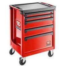 Servante D'Atelier Rouge 5 Tiroirs - Facom
