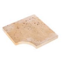 Margelle Angle Droit L.45 X L.45 Cm