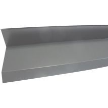 Rive Contre Mur Pour Plaque Gris Anthracite Ral 7016 Long.210 Cm