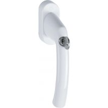 Poignée À Clé Blanche Pour Fenêtre En Pvc - Soprofen