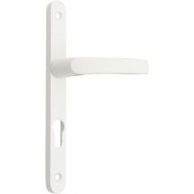 Poignée De Porte Sur Plaque Blanche Petra X2 - Chainey