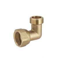 Raccord Coude Égal Mâle - Femelle À Visser M.20x27 (3/4") F.20x27 (3/4") - Bricoman