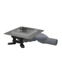 Siphon De Sol Carré Extra Plat L.33 X L.20 X H.7 Cm