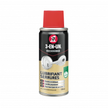 Lubrifiant Serrures 100 Ml - 3-en-un