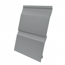 Lot De 2 Clins Pvc Double Lame Gris L.33,3 X L.500 Cm - Freefoam