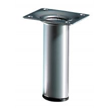 Pied De Meuble Rond En Acier H.30 Cm Diam.3 Cm Gris - Hettich - Bricoman