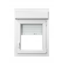 Fenêtre Pvc Avec Volet Roulant Intégré Monobloc Ob D 1 Vantail H.96 X L.60 Cm - Grosfillex - Tecnomat