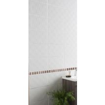 Listel Carrelage Mural Décor Alu Brossé L.60 Cm