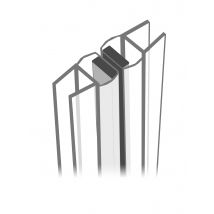 Joint Magnétique Droit Transparant Pour Paroi De Douche Antibes