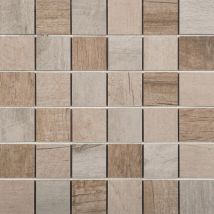 Mosaique 29,8x29,8 Aspect Bois Mix