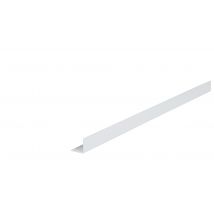 Cornière En Pvc Blanc 15 X 15 Mm Long 2.60 M