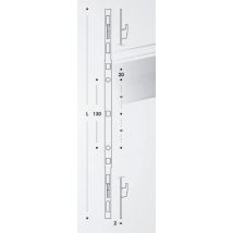 Kit Serrure 3 Points Baie Coulissante Aluminium