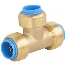 Raccord Té Universel Cuivre / Multicouche / Per Automatique Diam.20 Mm - Tout Push